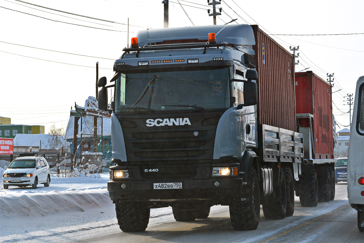 Саха (Якутия), № Х 482 ВВ 750 — Scania ('2013) G440