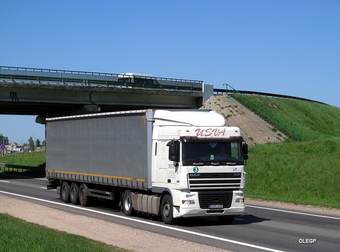 Литва, № CDF 657 — DAF XF95 FT