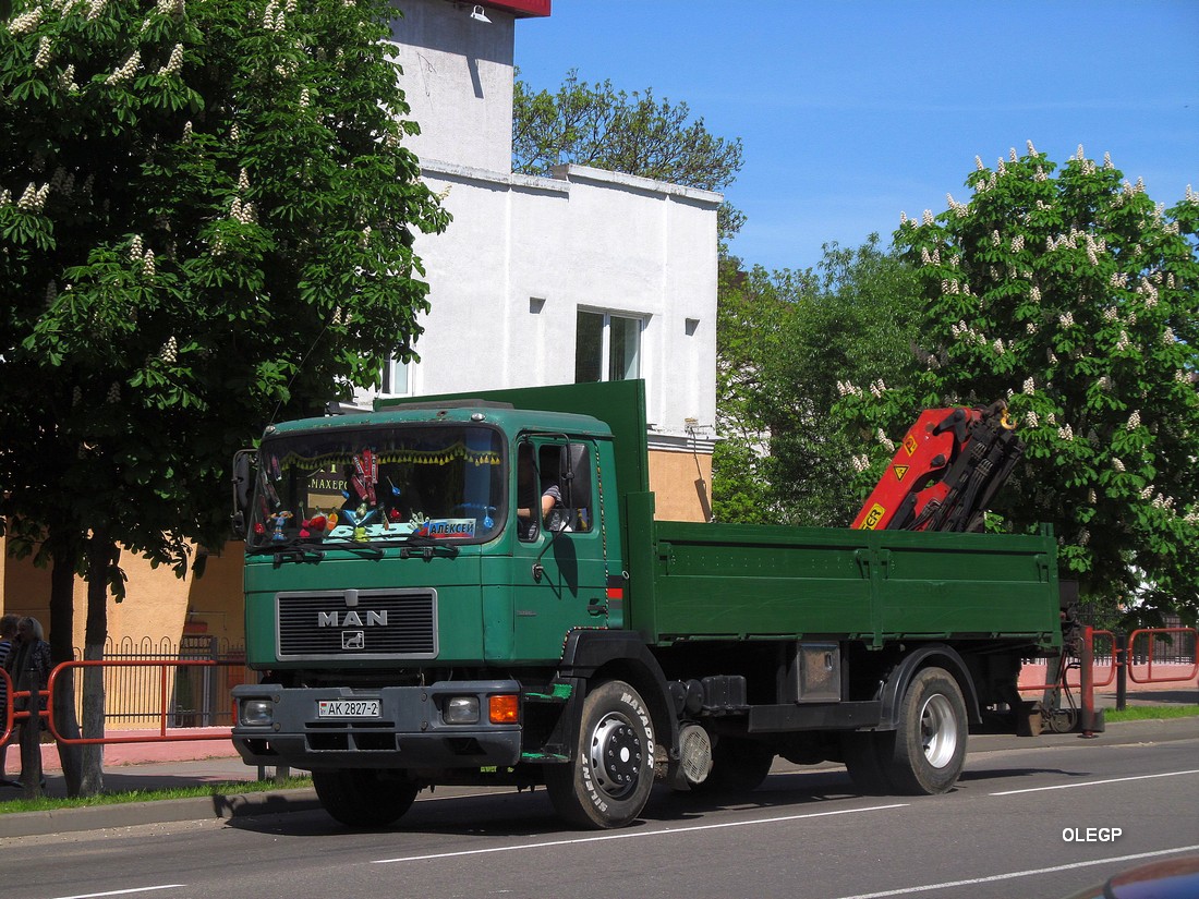 Витебская область, № АК 2827-2 — MAN F90 (общая модель)