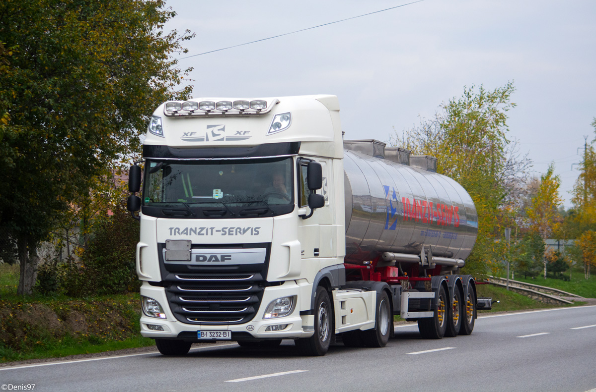 Полтавская область, № ВІ 3232 ВІ — DAF XF Euro6 FT