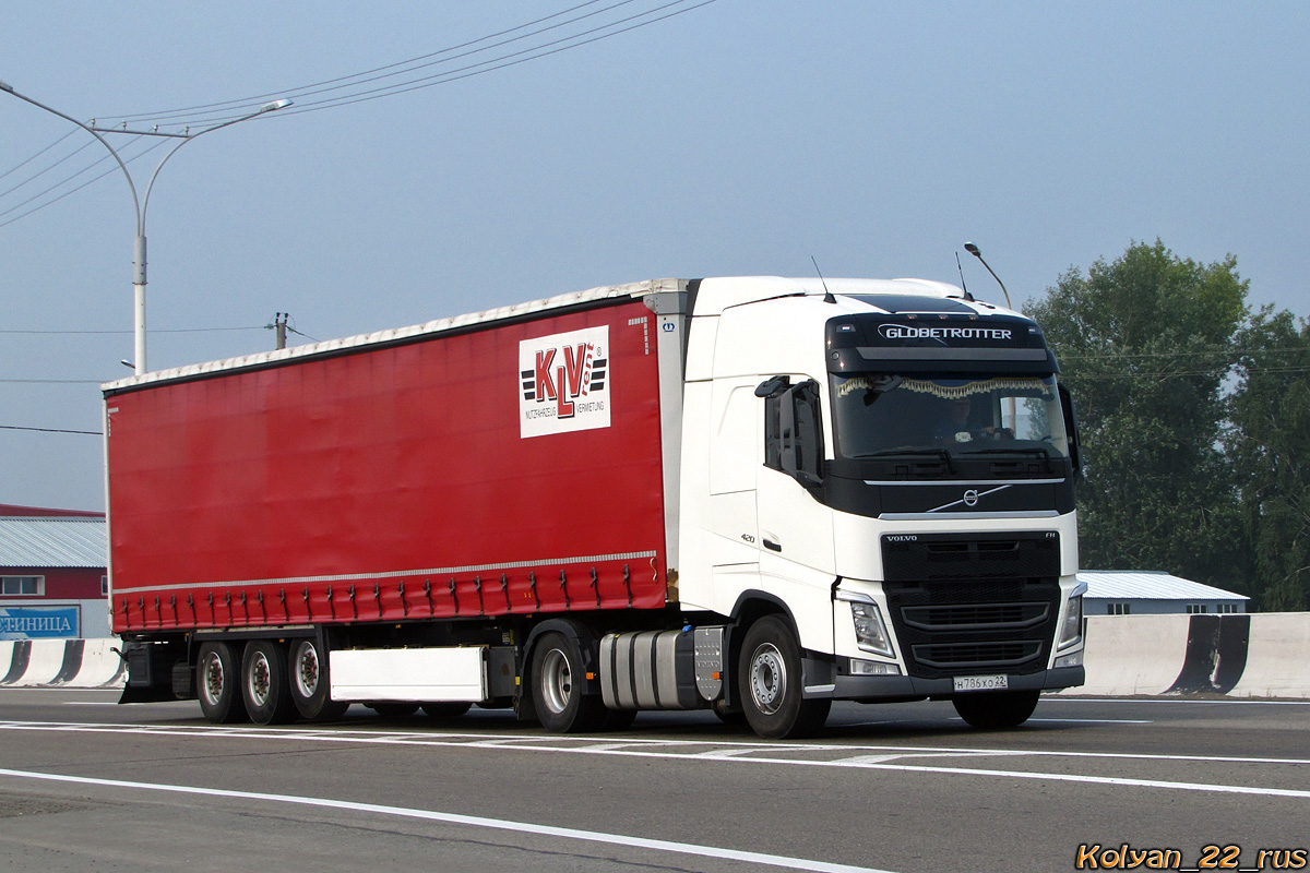 Алтайский край, № Н 786 ХО 22 — Volvo ('2012) FH.420