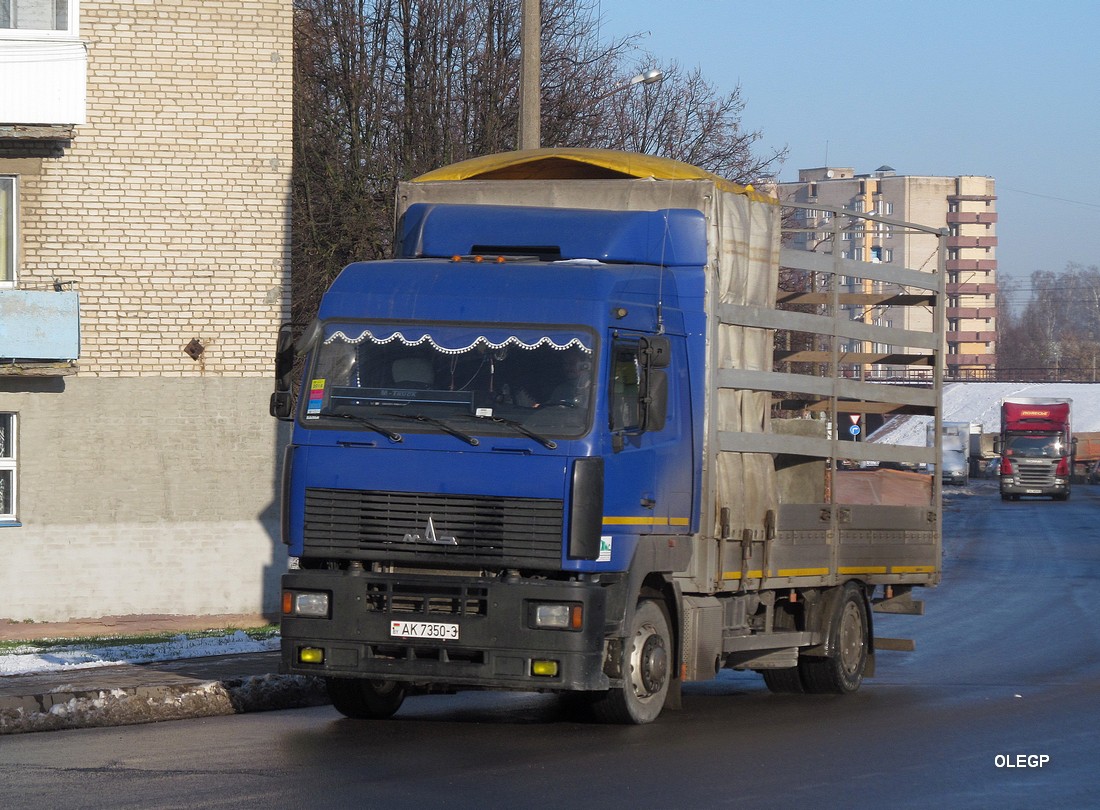 Гомельская область, № АК 7350-3 — МАЗ-5340 (общая модель)