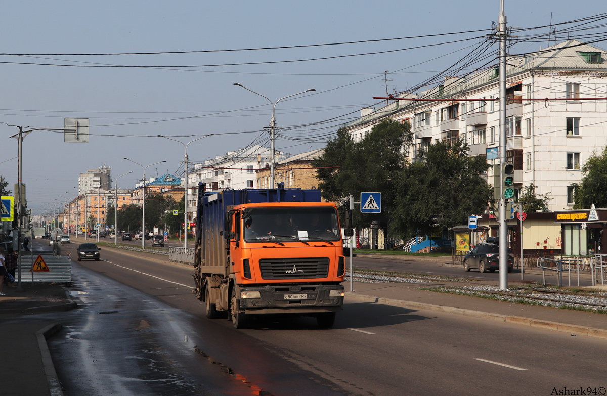 Красноярский край, № С 804 НН 124 — МАЗ-5340B2