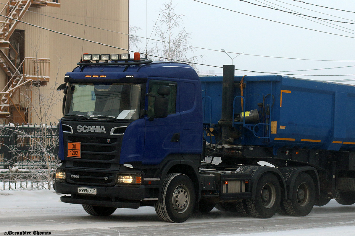 Саха (Якутия), № М 999 МА 14 — Scania ('2013) R500