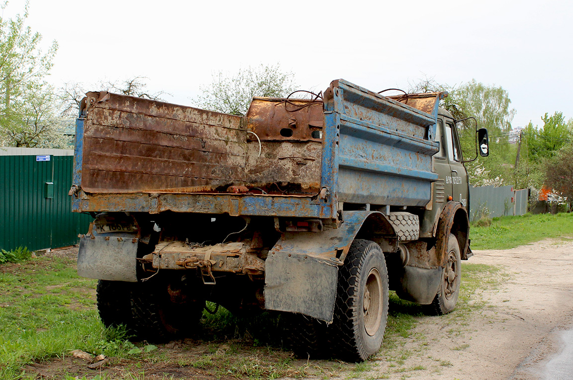 Калужская область, № К 166 РВ 40 — МАЗ-5549