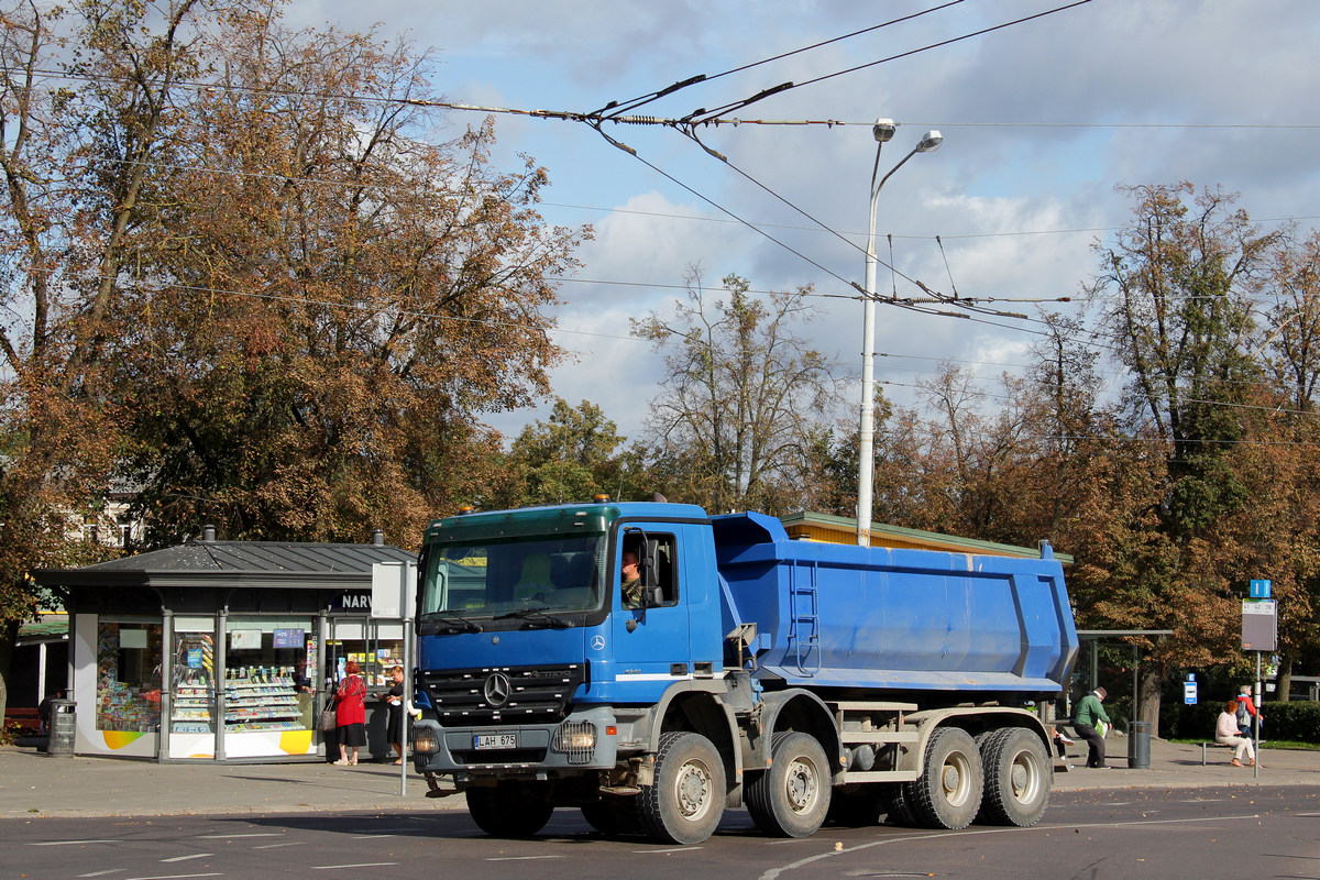 Литва, № LAH 675 — Mercedes-Benz Actros ('2003) 4141