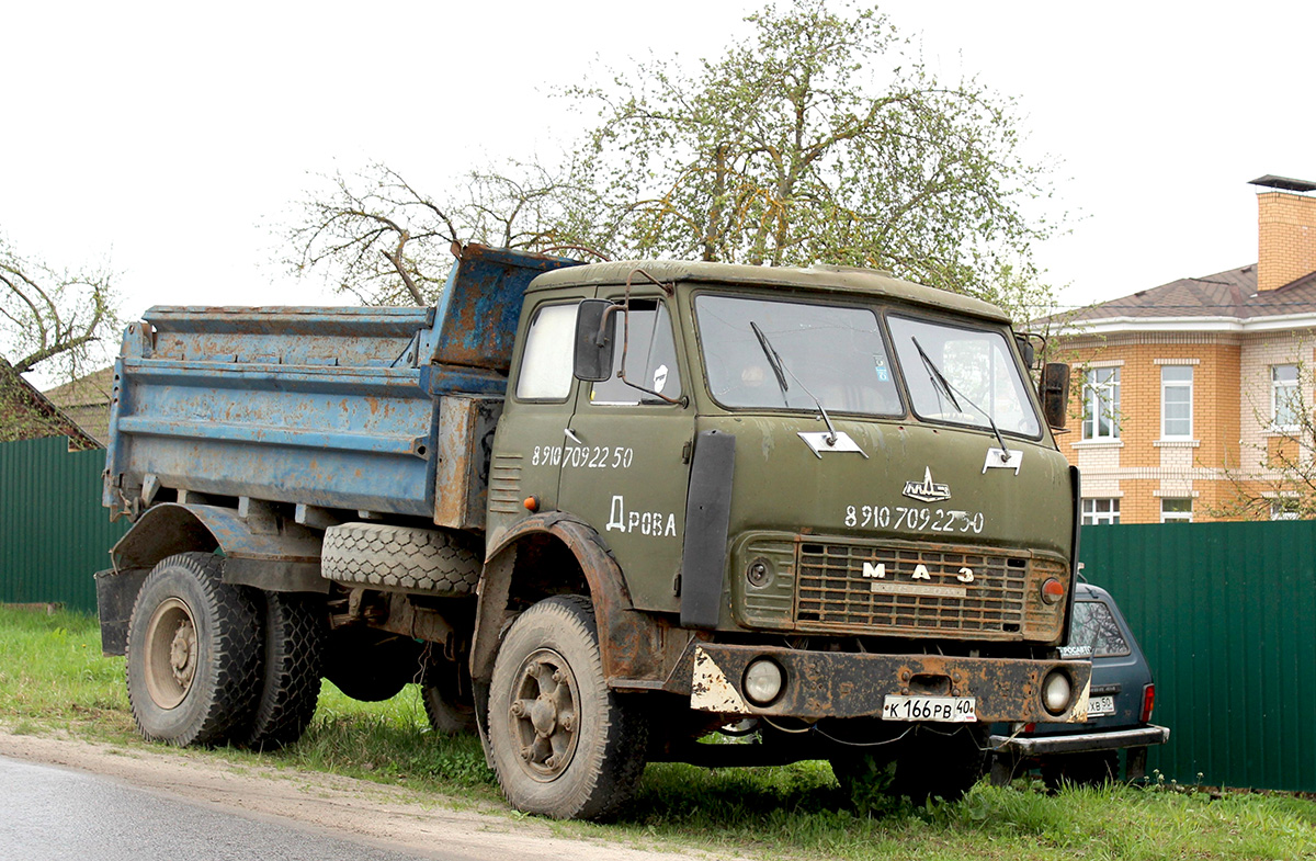 Калужская область, № К 166 РВ 40 — МАЗ-5549