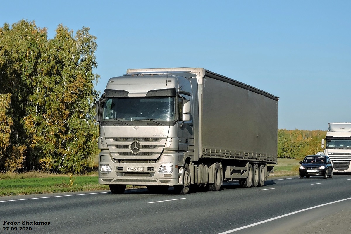 Татарстан, № А 042 УР 116 — Mercedes-Benz Actros ('2009) 1844