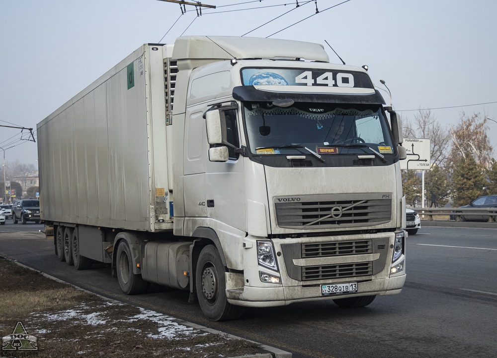 Туркестанская область, № 328 QIB 13 — Volvo ('2008) FH.440