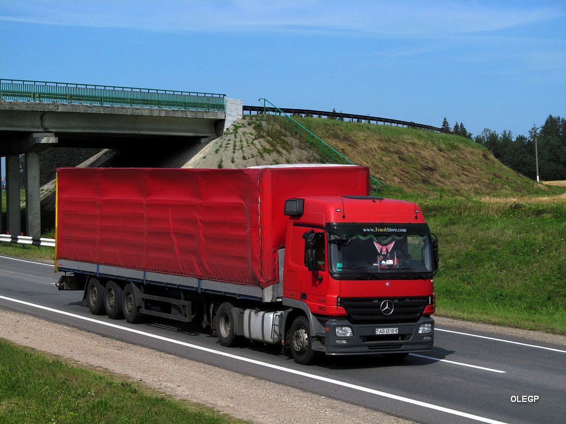 Могилёвская область, № АВ 4510-6 — Mercedes-Benz Actros ('2003) 1844