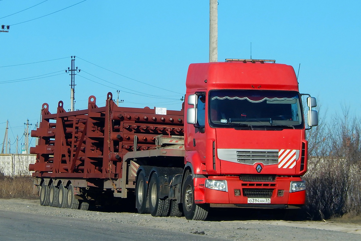 Белгородская область, № О 394 НН 31 — Renault Premium ('2006)