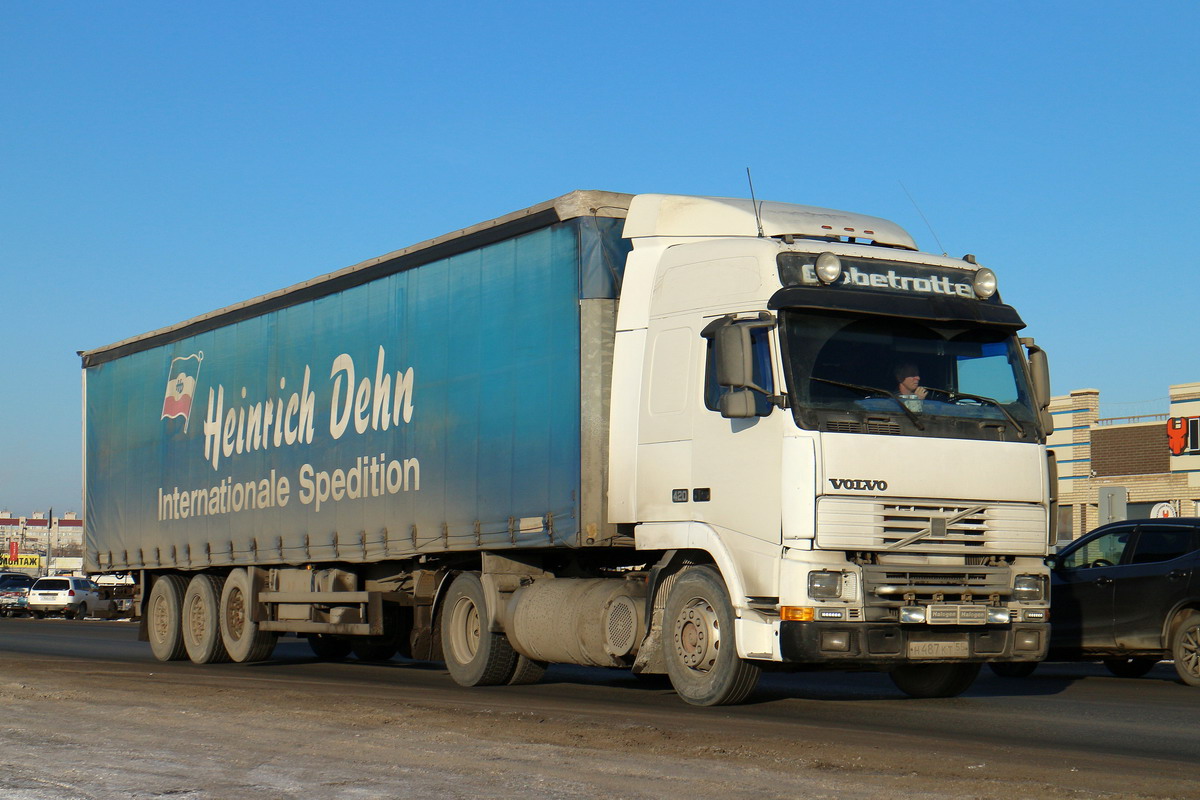 Омская область, № Н 487 КТ 55 — Volvo ('1993) FH12.420