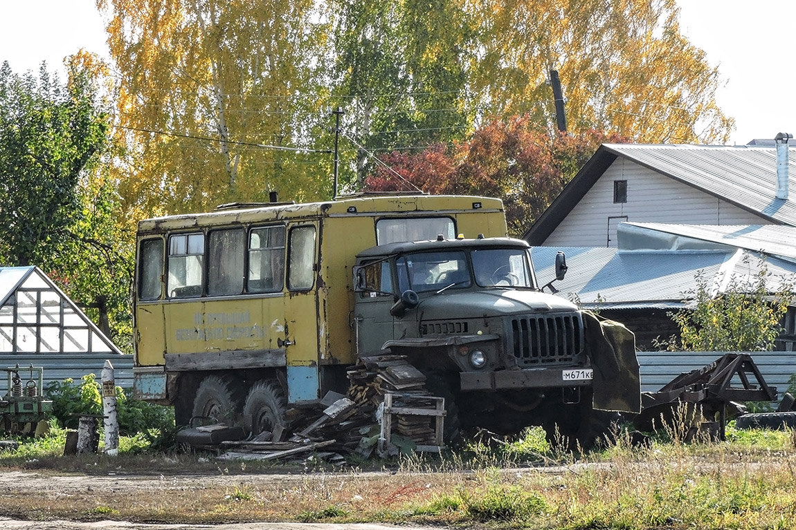 Курганская область, № М 671 КЕ 45 — Урал-4320-01