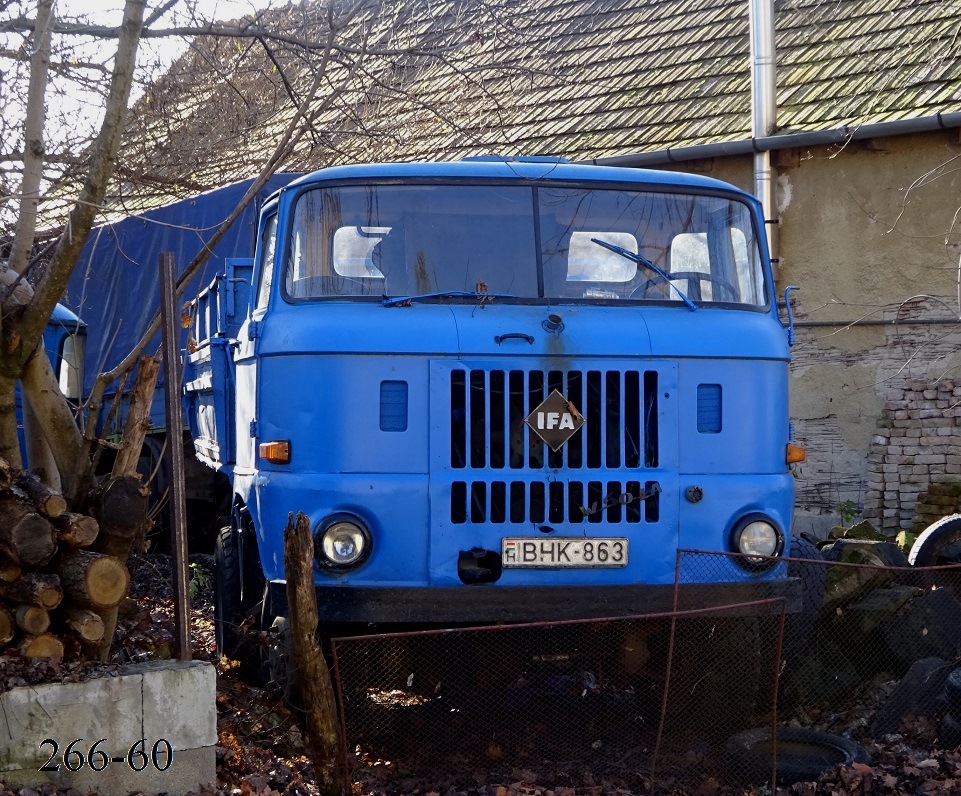 Венгрия, № BHK-863 — IFA W50LA/K, LA/Z