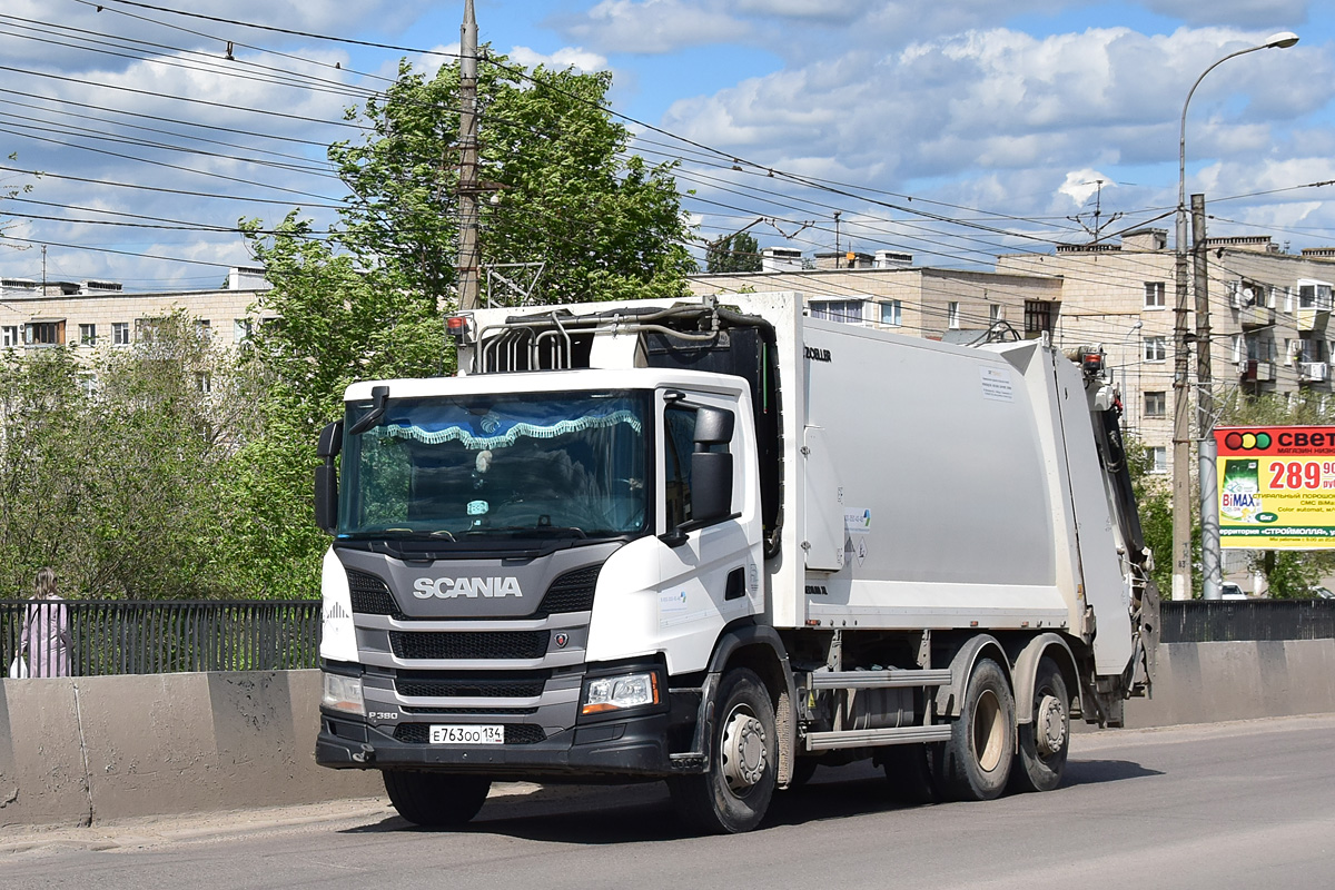 Волгоградская область, № Е 763 ОО 134 — Scania ('2016) P380