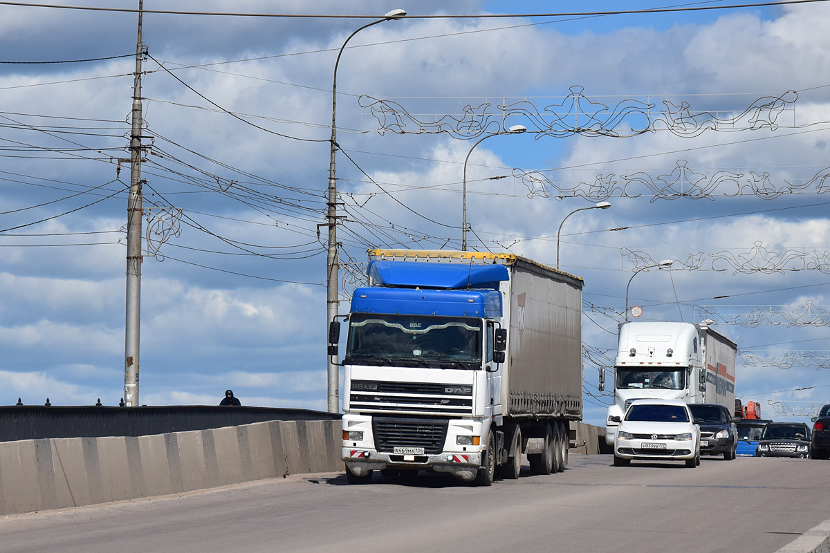 Волгоградская область, № А 469 МА 134 — DAF XF95 FT