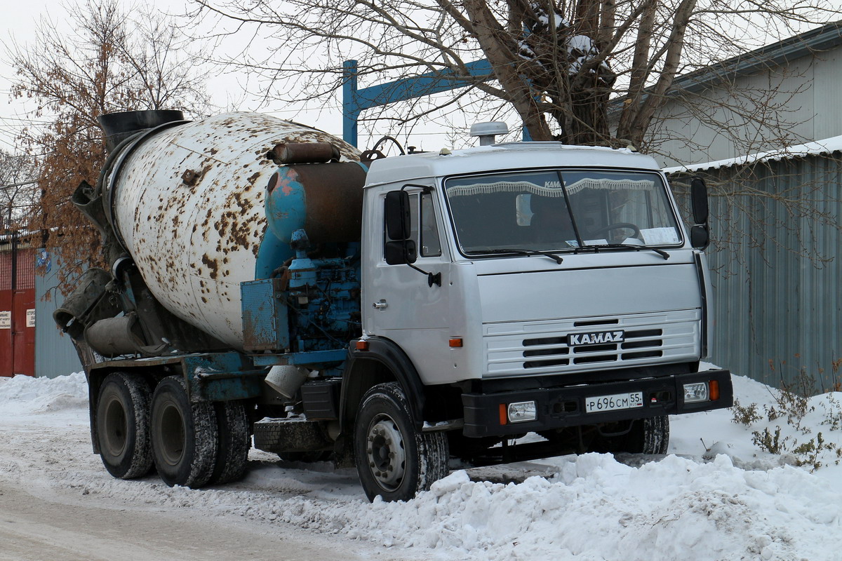 Омская область, № Р 696 СМ 55 — КамАЗ-53229-02 [53229C]