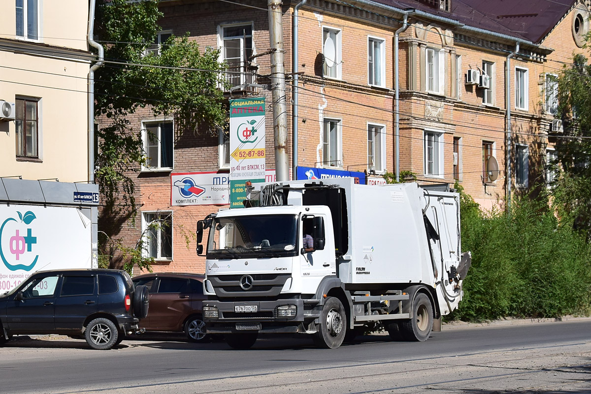 Волгоградская область, № Е 767 ОО 134 — Mercedes-Benz Axor 1826 [Z9M]