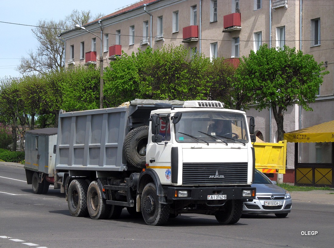 Могилёвская область, № АІ 3742-6 — МАЗ-5516 (общая модель)