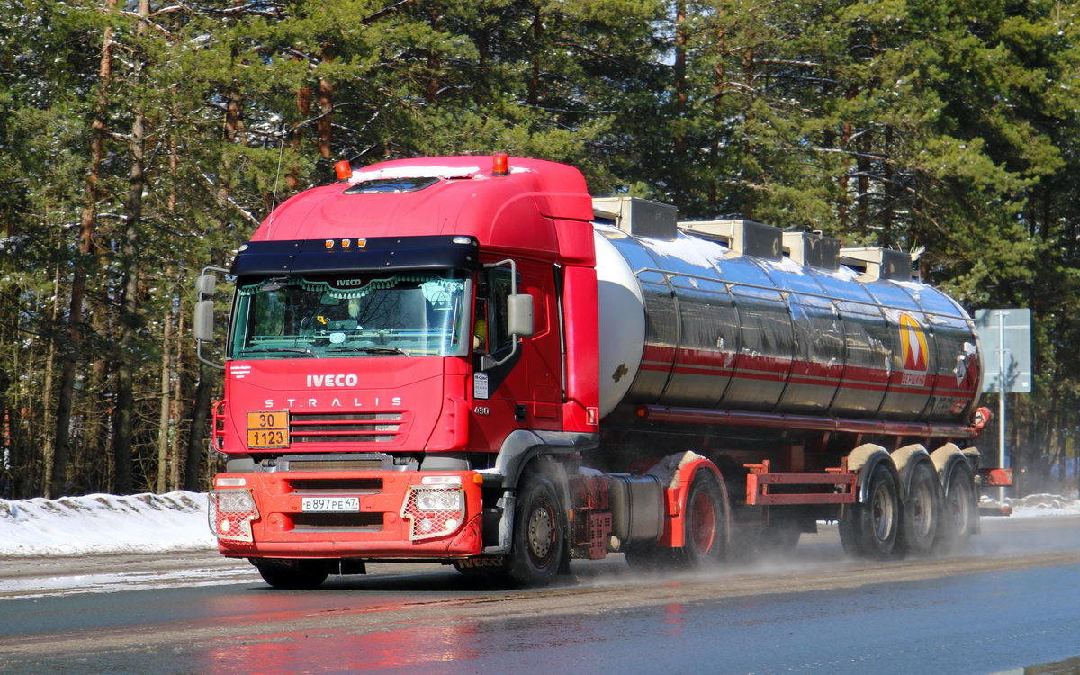 Ленинградская область, № В 897 РЕ 47 — IVECO Stralis ('2002) 430