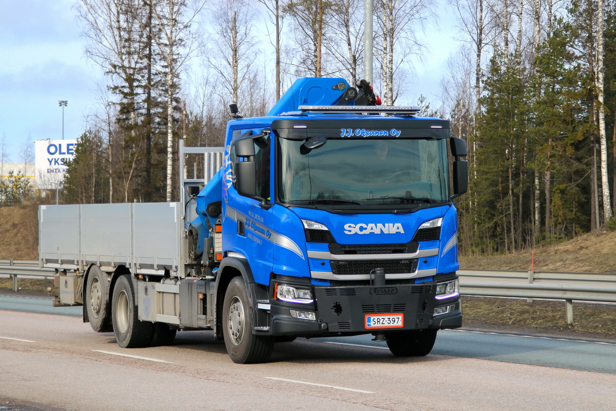 Финляндия, № SRZ-397 — Scania ('2016, общая модель)