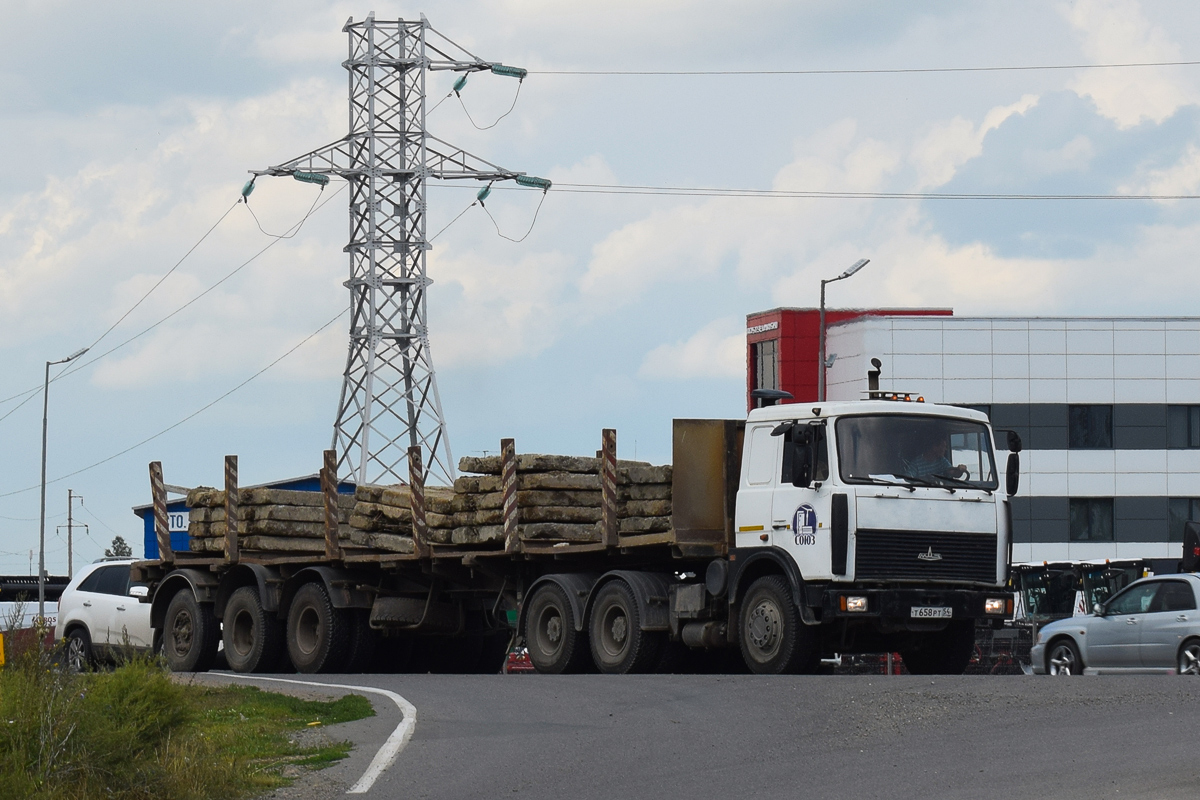 Алтайский край, № Т 658 РТ 54 — МАЗ-642208