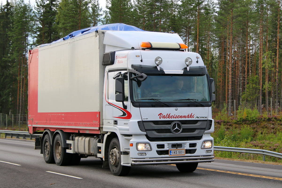 Финляндия, № IKE-501 — Mercedes-Benz Actros ('2009)