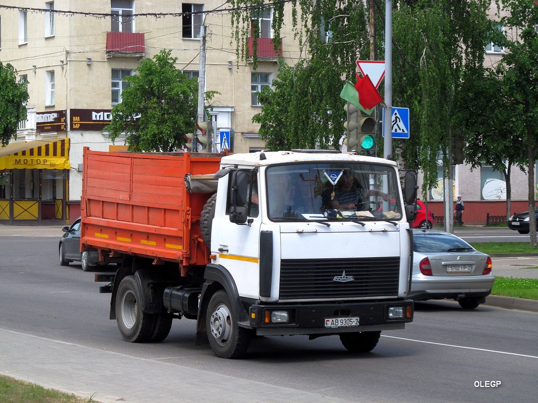 Витебская область, № АВ 9305-2 — МАЗ-4570 (общая модель)