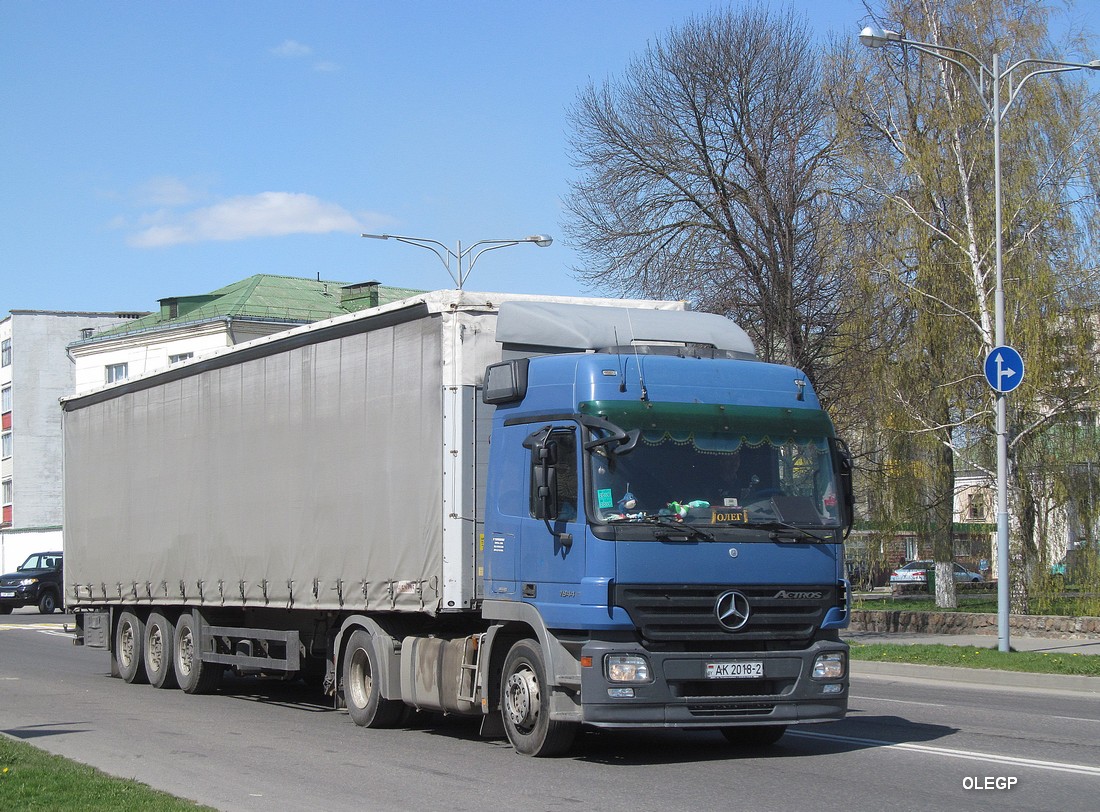 Витебская область, № АК 2018-2 — Mercedes-Benz Actros ('2009) 1844