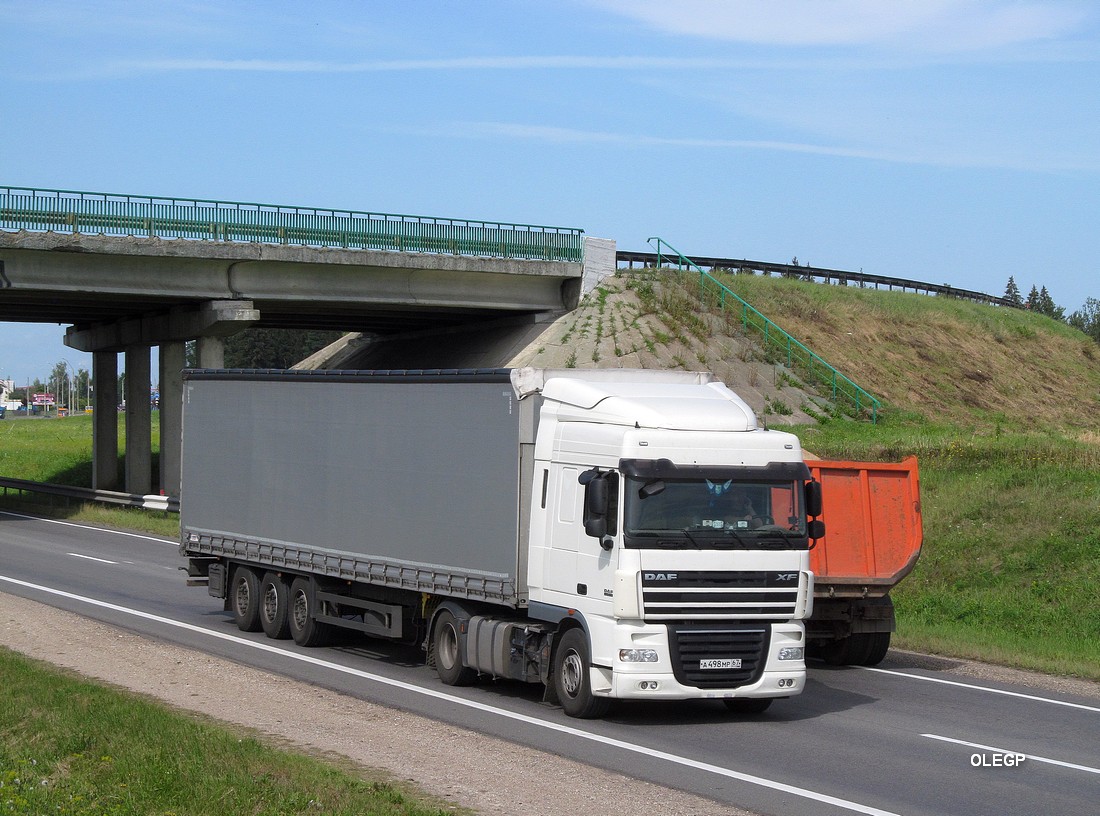 Смоленская область, № А 498 МР 67 — DAF XF105 FT