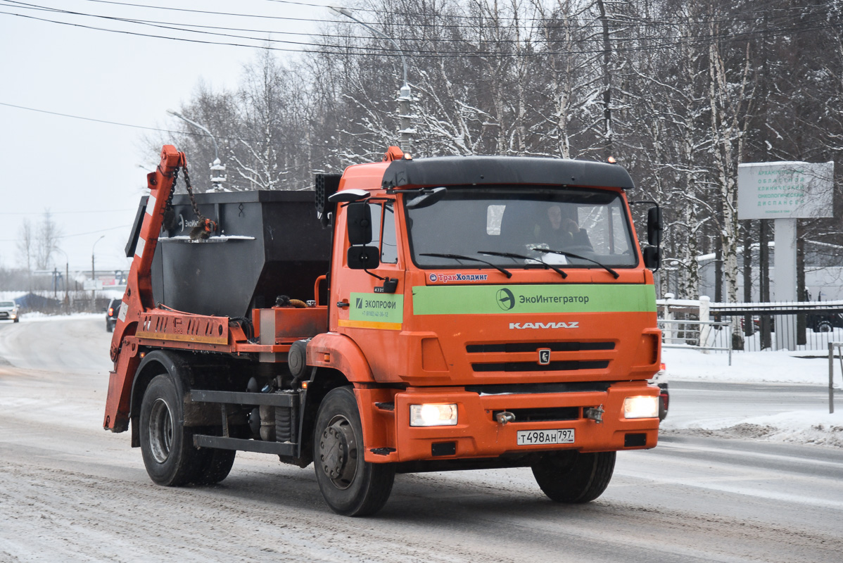 Архангельская область, № Т 498 АН 797 — КамАЗ-43253-G5