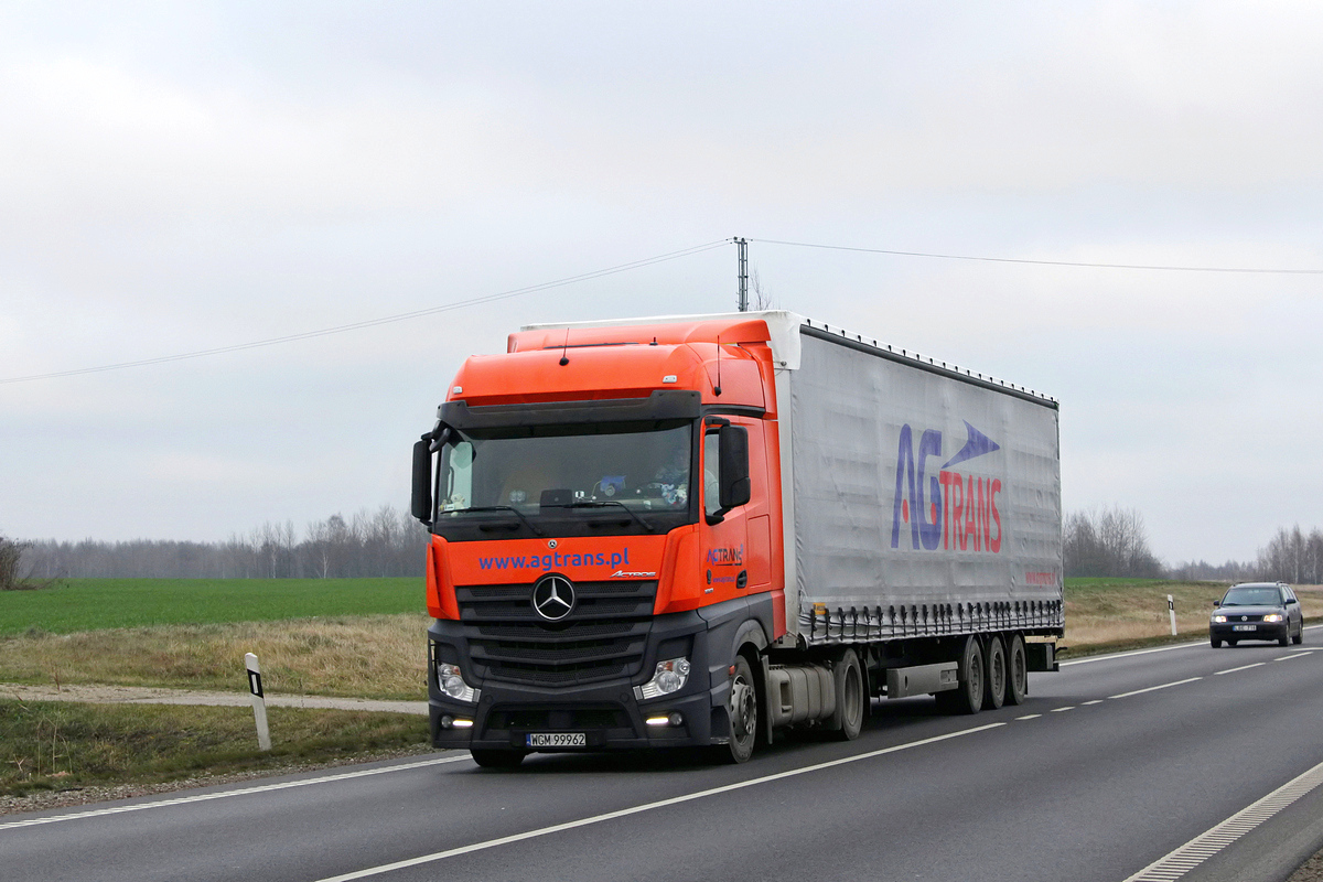 Польша, № WGM 99962 — Mercedes-Benz Actros ('2011) 1851