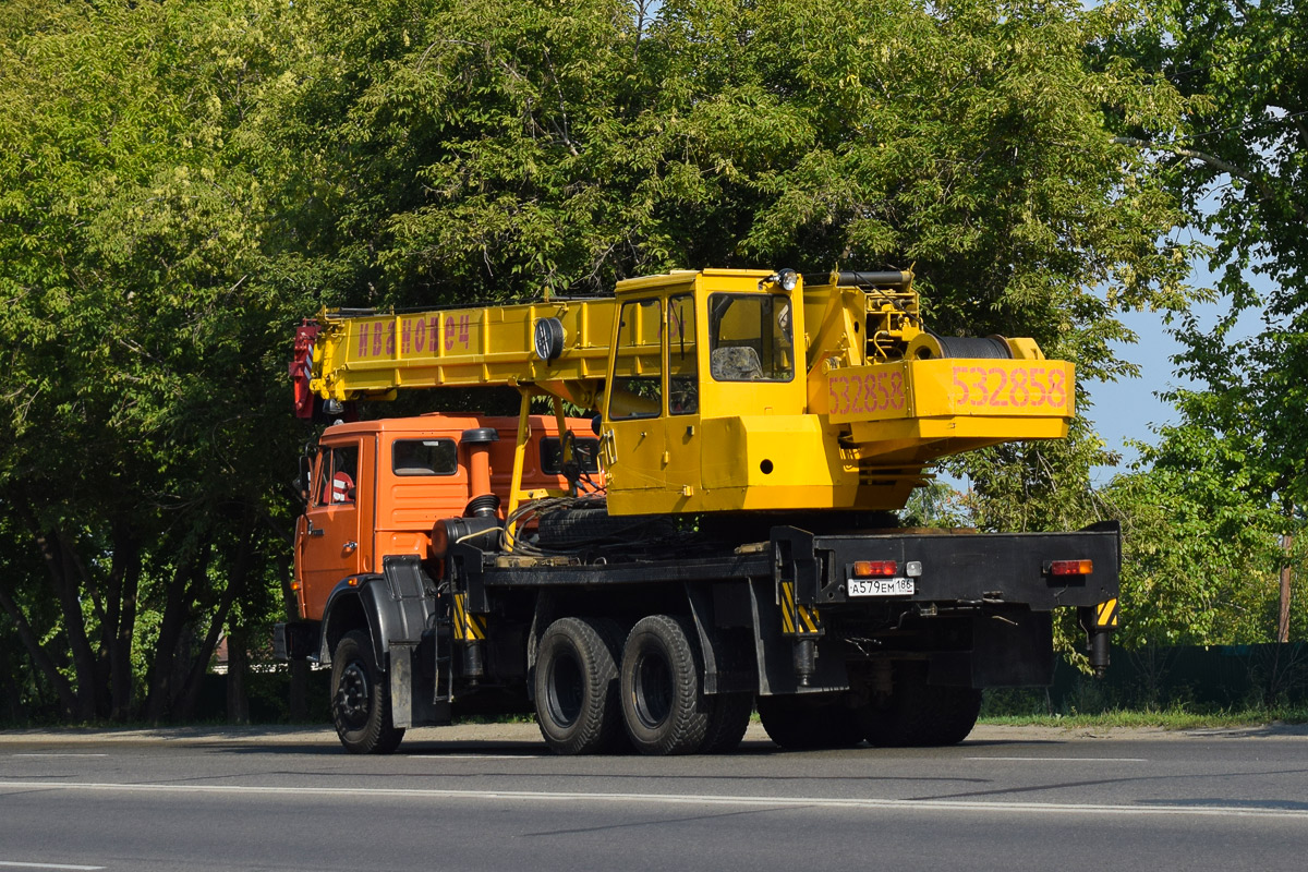 Алтайский край, № А 579 ЕМ 186 — КамАЗ-53229-15 [53229R]