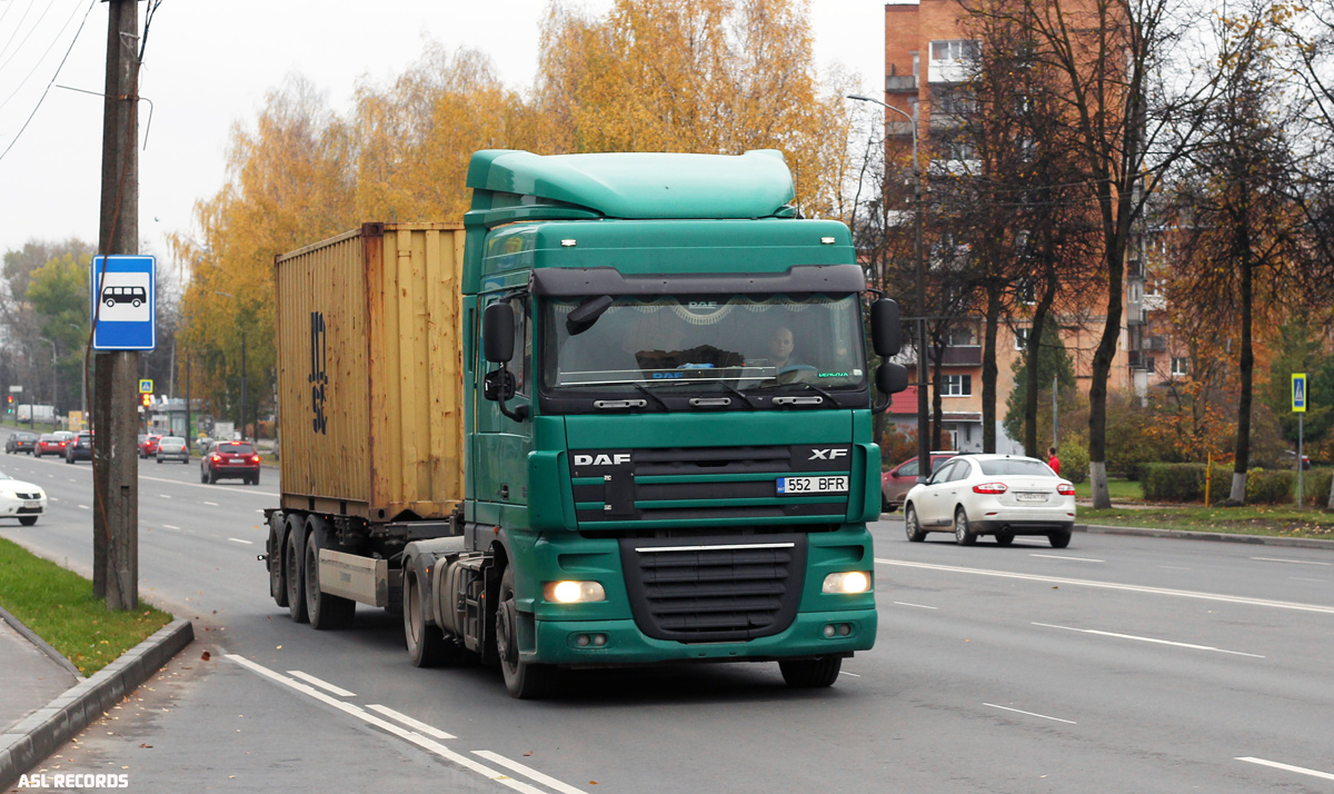 Эстония, № 552 BFR — DAF XF105 FT