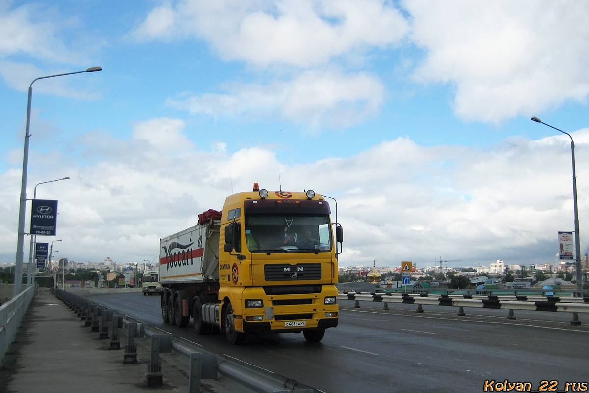 Алтайский край, № С 463 СА 22 — MAN TGA 18.310