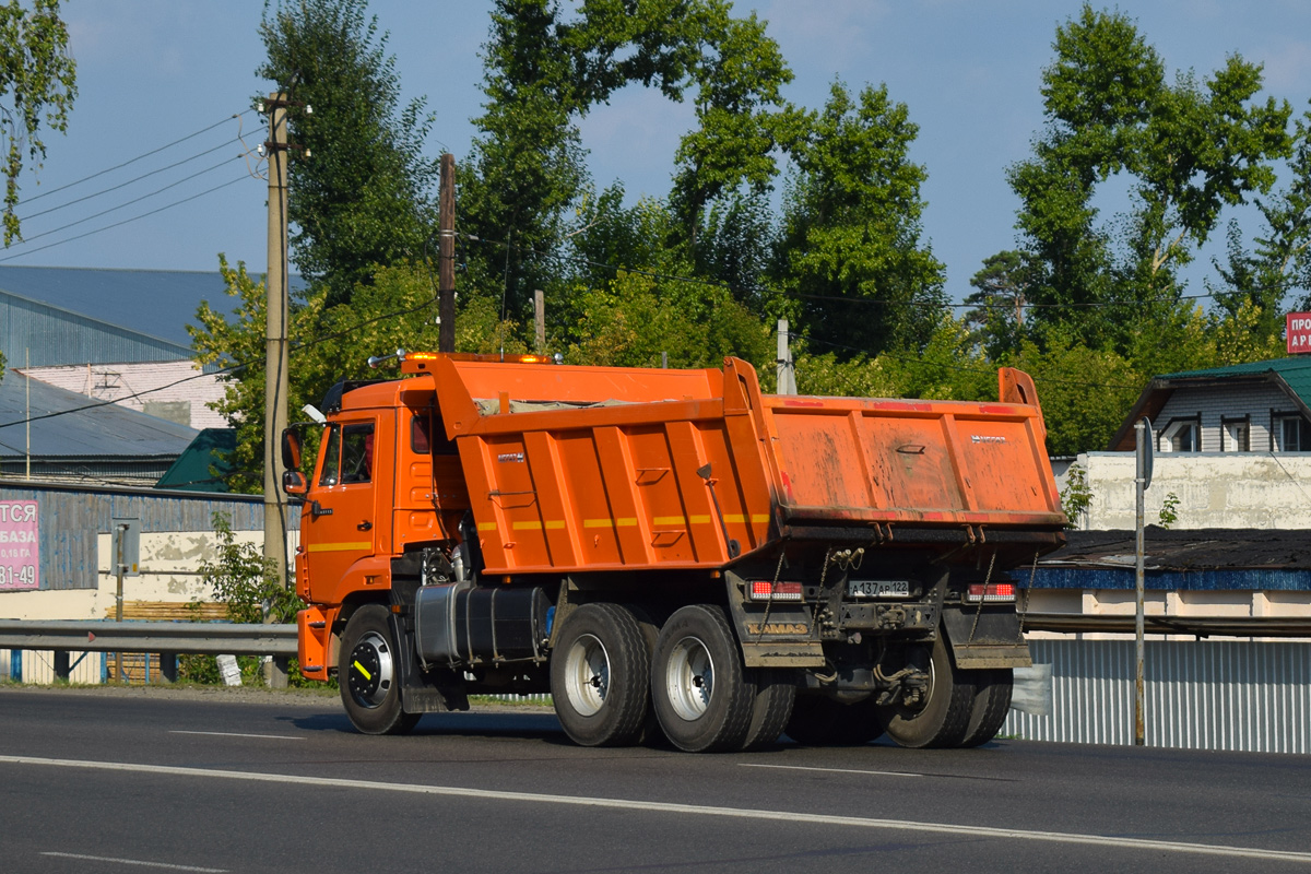 Алтайский край, № А 137 АР 122 — КамАЗ-65115-50