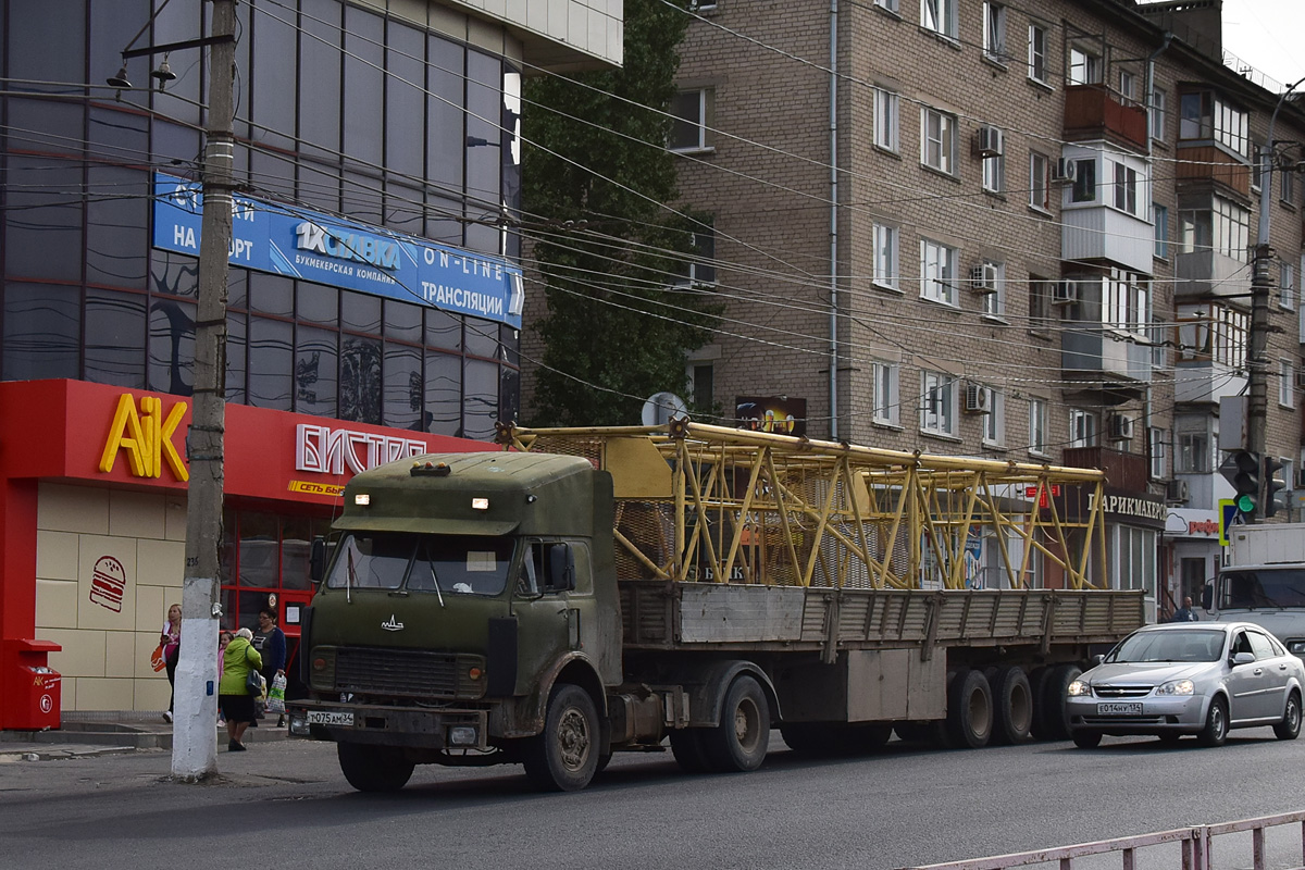 Волгоградская область, № Т 075 АМ 34 — МАЗ-500 (общая модель)