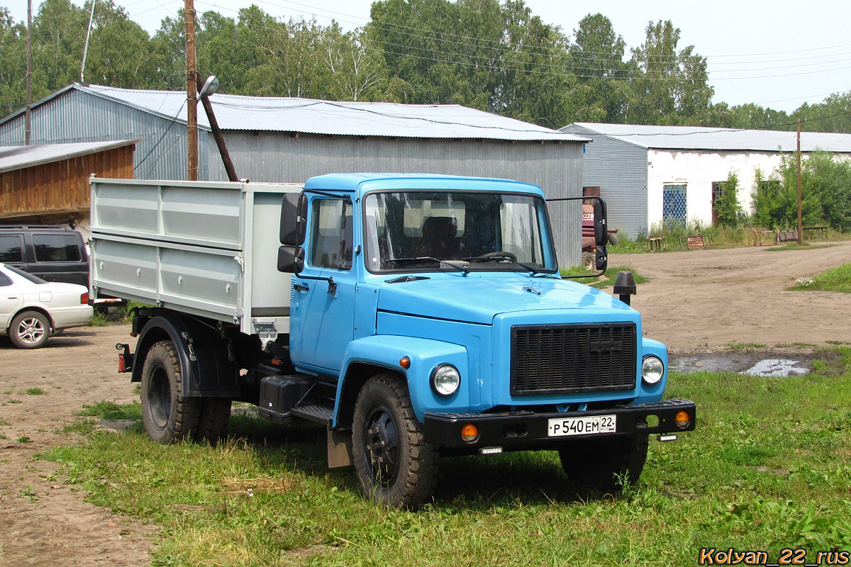 Алтайский край, № Р 540 ЕМ 22 — ГАЗ-3307