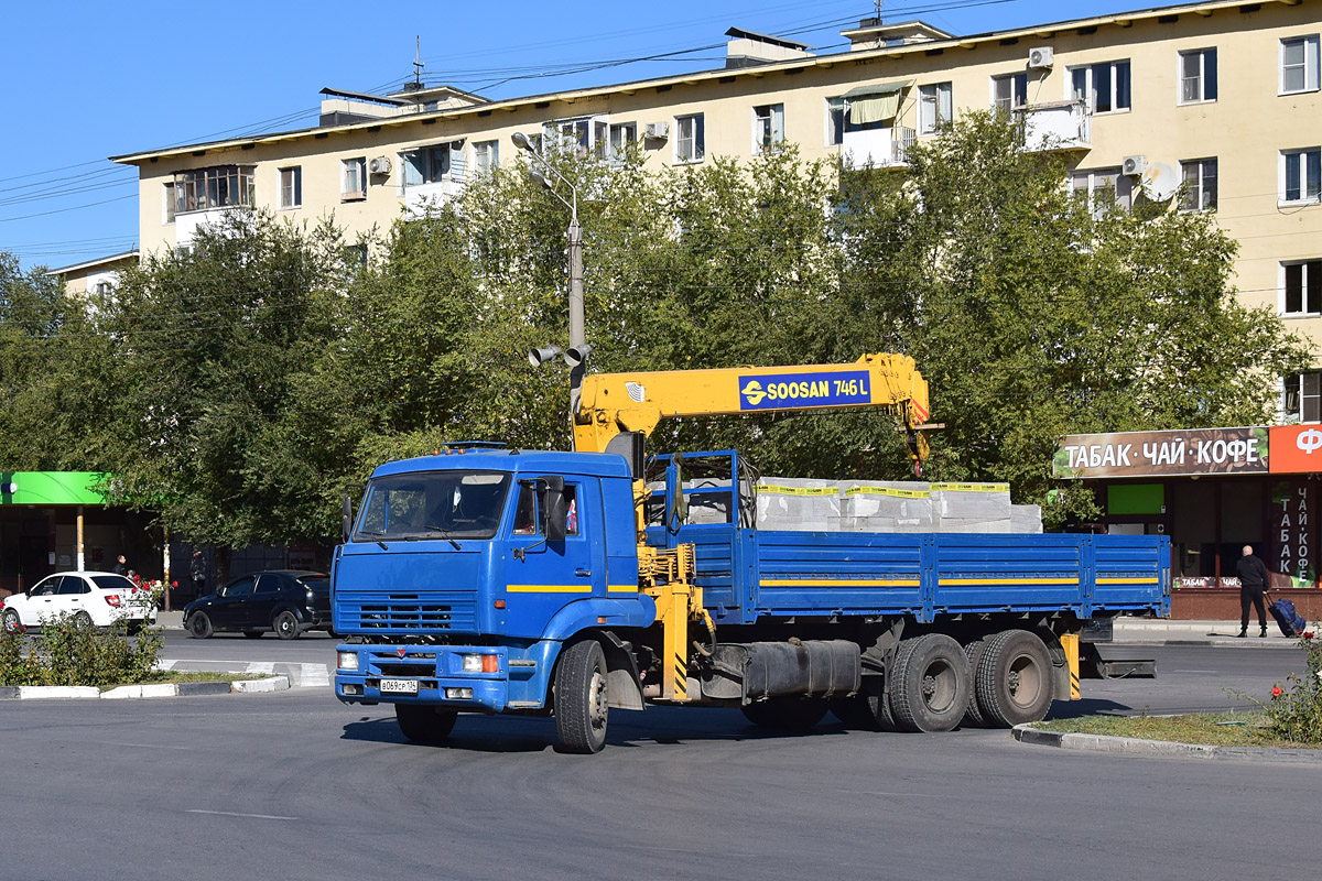 Волгоградская область, № В 069 СР 134 — КамАЗ-65117 [651170]