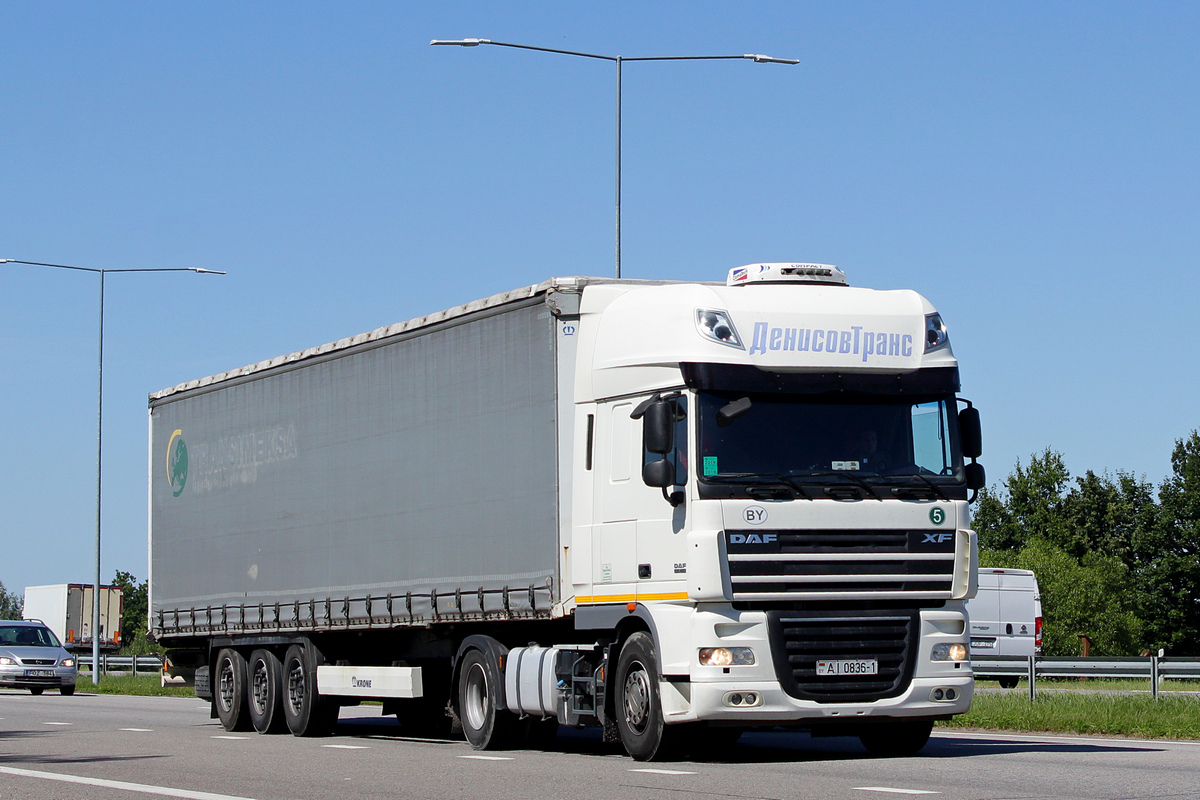 Брестская область, № АІ 0836-1 — DAF XF105 FT