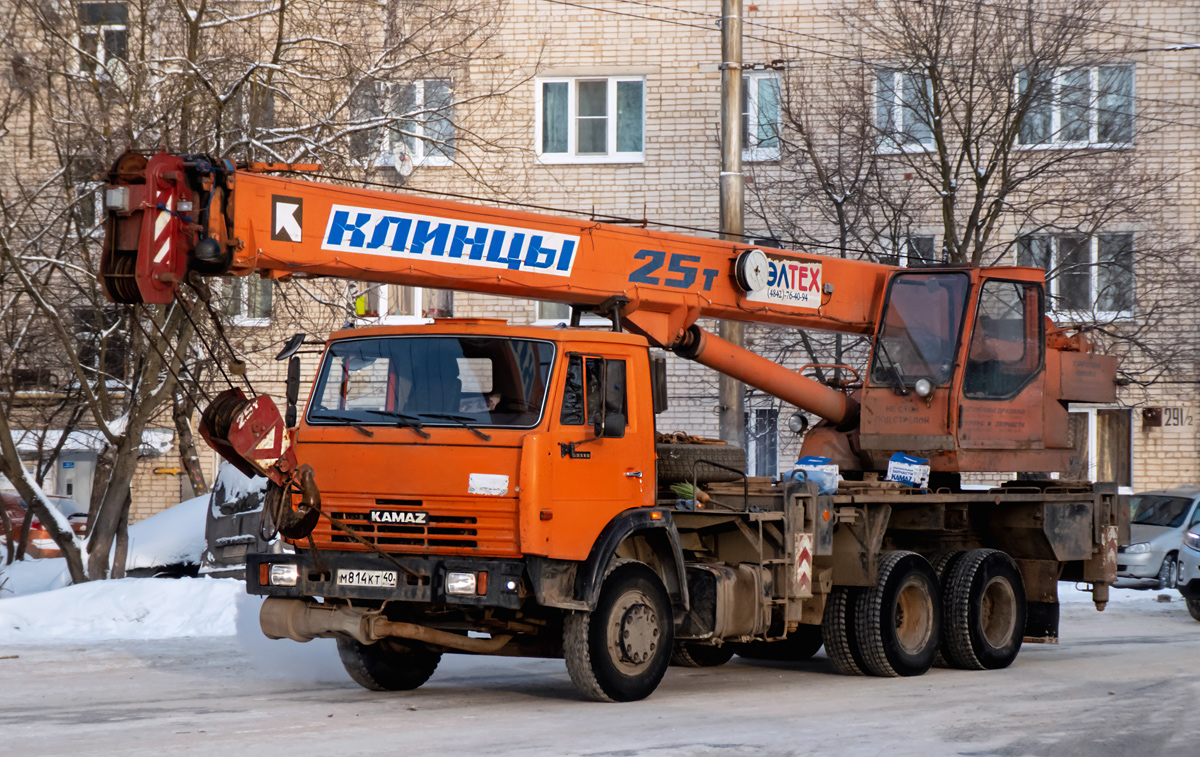 Калужская область, № М 814 КТ 40 — КамАЗ-65115-62