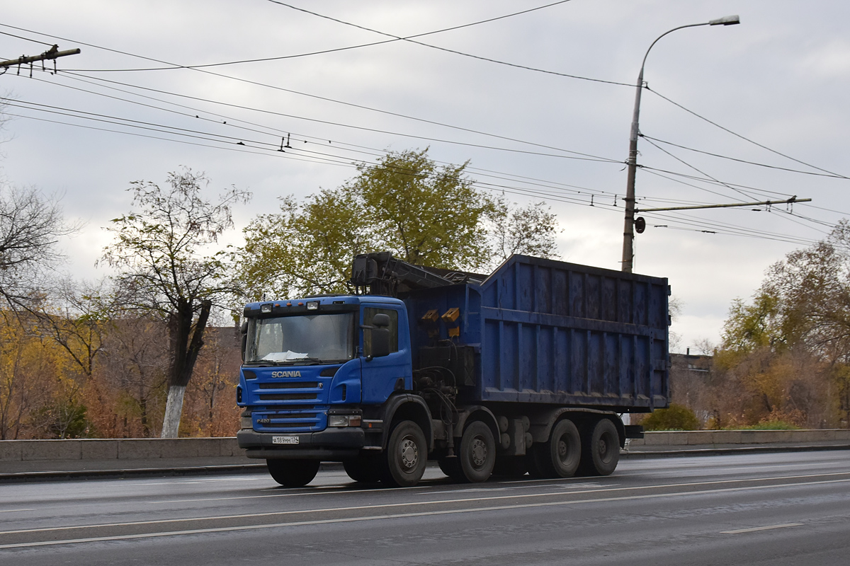 Волгоградская область, № А 189 ММ 134 — Scania ('2004) P420