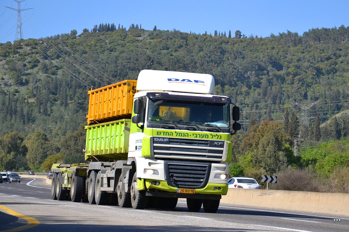 Израиль, № 29-160-76 — DAF XF105 FAD