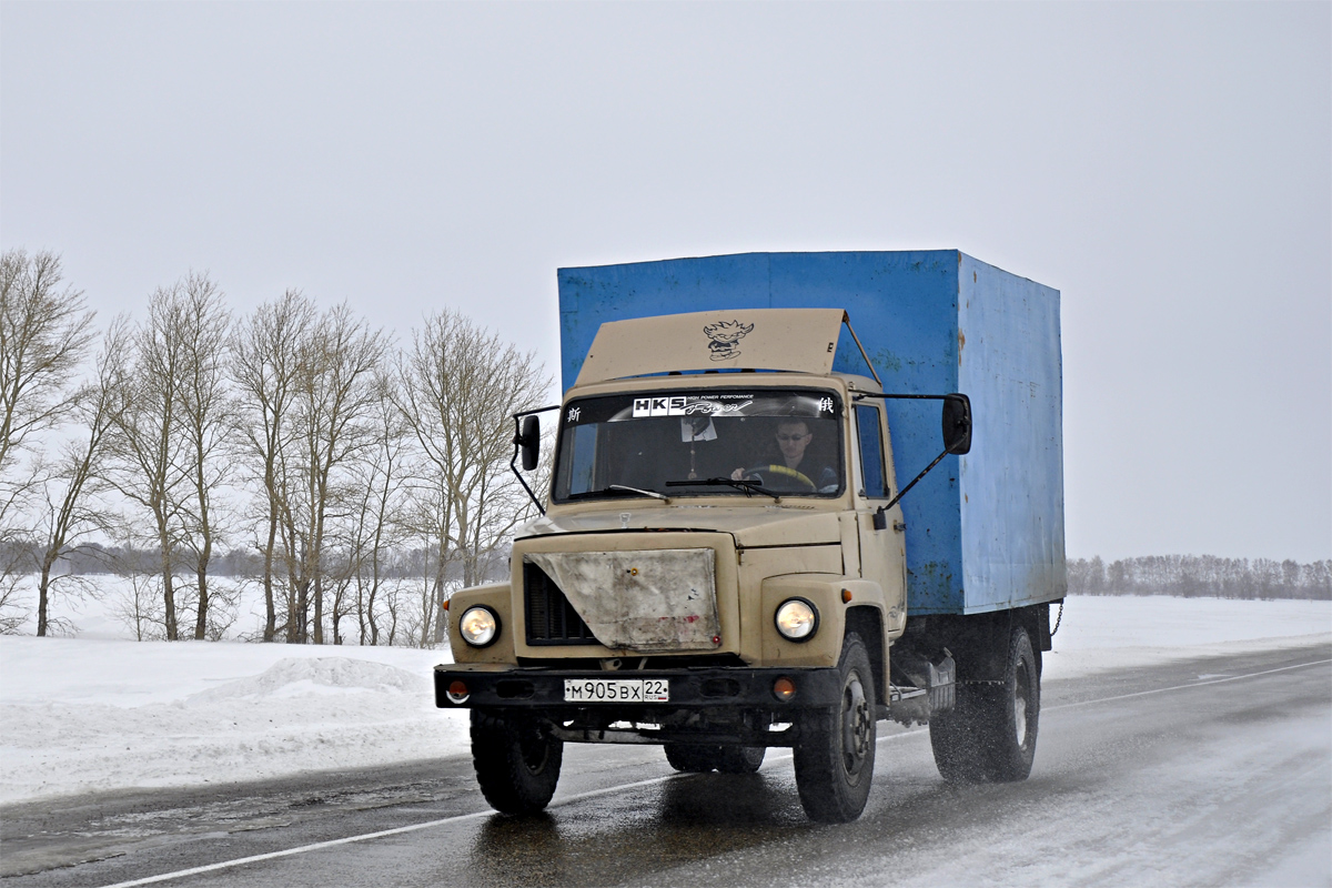 Алтайский край, № М 905 ВХ 22 — ГАЗ-3307