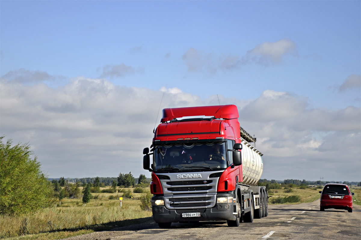 Алтайский край, № Т 986 УР 22 — Scania ('2004) P360