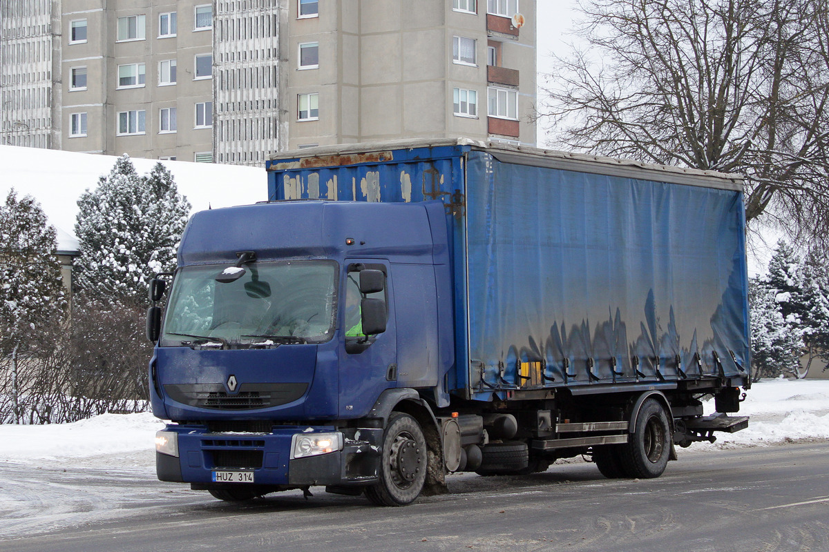 Литва, № HUZ 314 — Renault Premium ('2006)