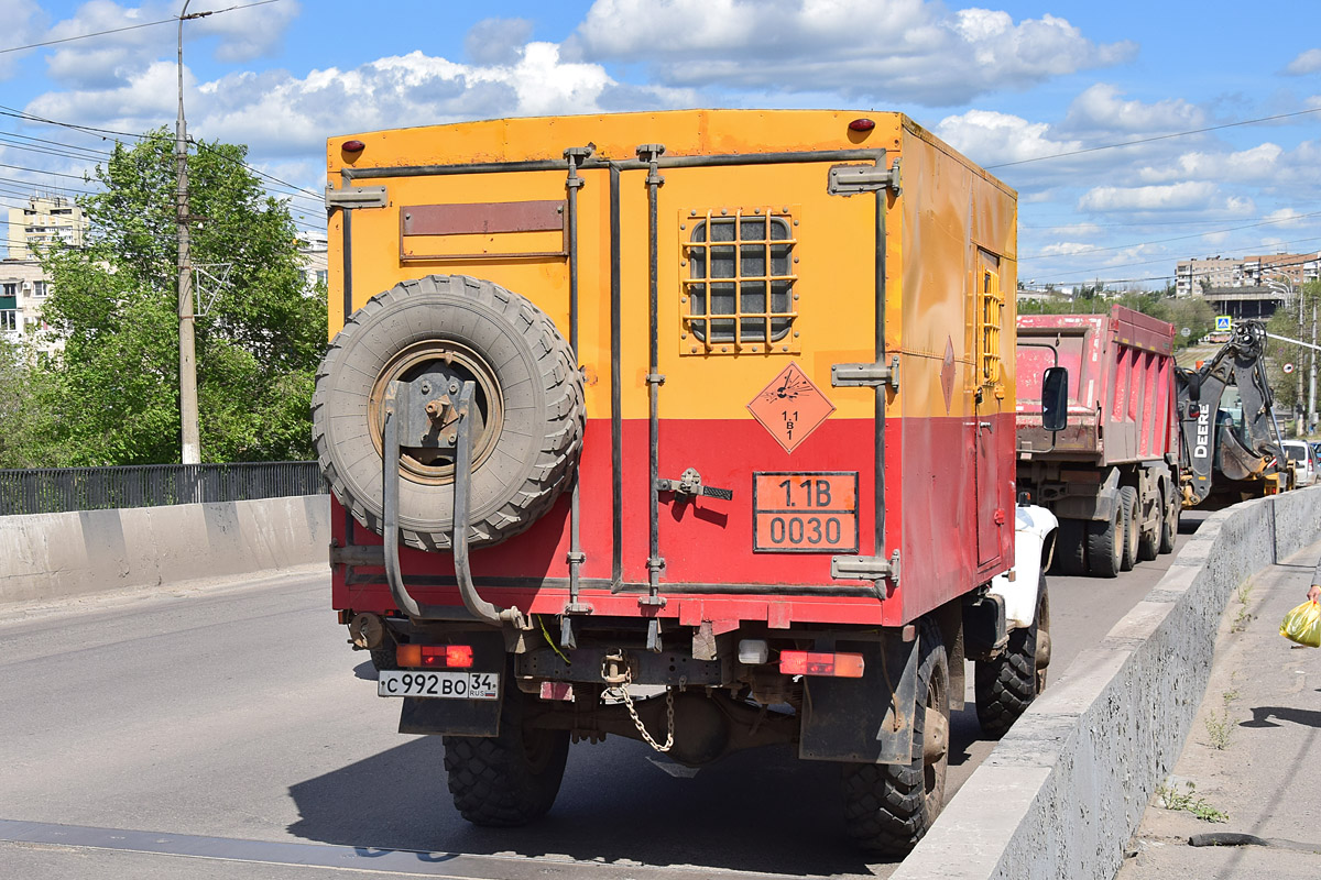 Волгоградская область, № С 992 ВО 34 — ГАЗ-33081 «Садко»