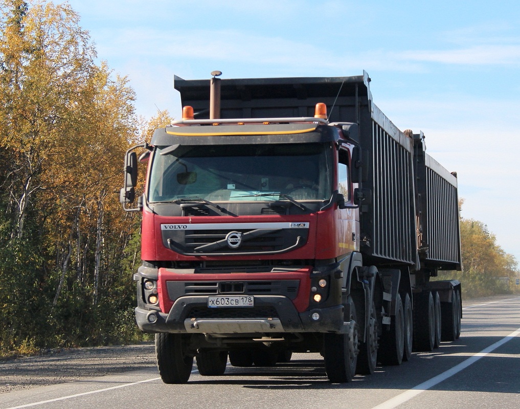 Санкт-Петербург, № Х 603 СВ 178 — Volvo ('2010) FMX.480