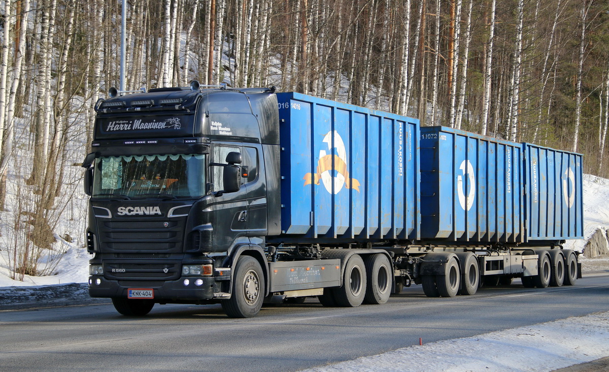 Финляндия, № KNK-404 — Scania ('2009) R560