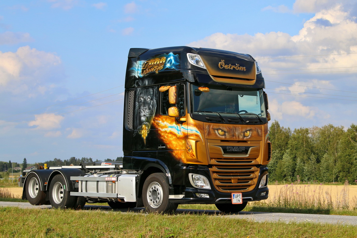 Финляндия, № ÖPT-14 — DAF XF Euro6 FAT